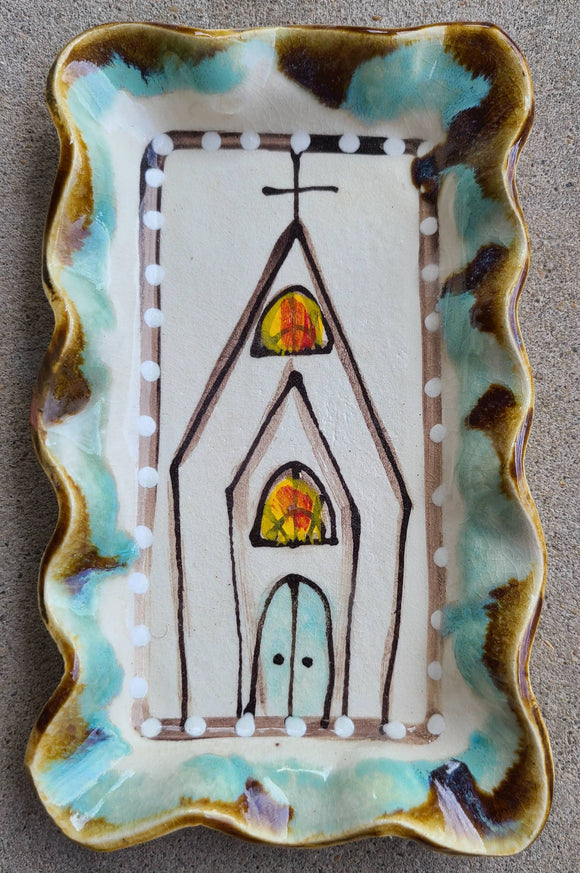 Church Rectangle Plate - Small