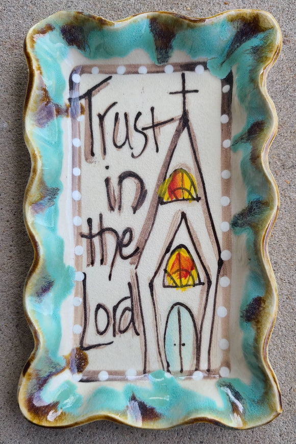 Church - Trust (Small Rectangle Plate)