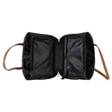 White Dove -BLACK BROWN WEDGE BIBLE COVER X-LARGE