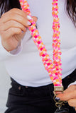 Andi x Katie Lynn Bright Checkered Lanyard