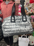 Puffer Multi Zipper Large Duffle