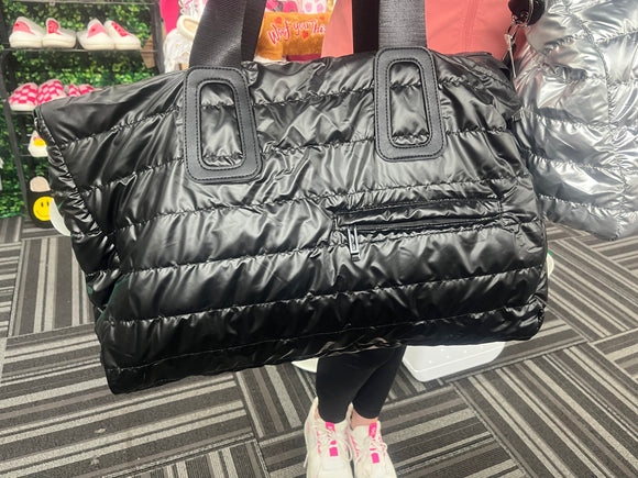 Puffer Multi Zipper Large Duffle