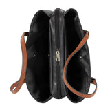 White Dove -BLACK BROWN WEDGE BIBLE COVER X-LARGE